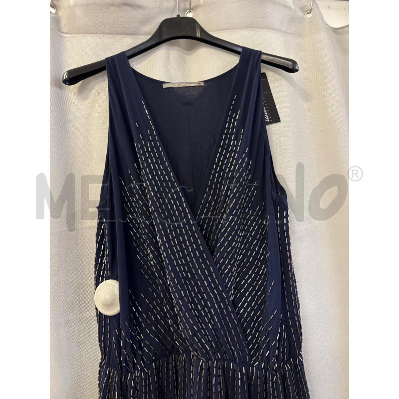 ABITO DONNA GAUDI CANOTTA BLU PIETRINE  | Mercatino dell'Usato Vinci - fraz. sovigliana 2