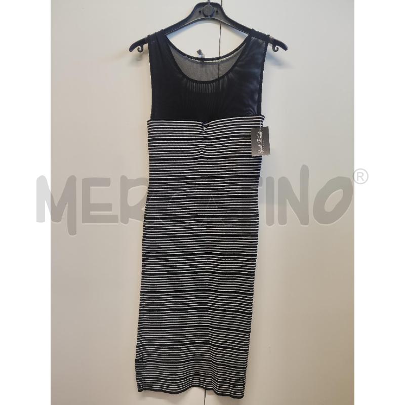 ABITO DONNA GUESS CANOTTA NERA E RIGHE  | Mercatino dell'Usato Vinci - fraz. sovigliana 1
