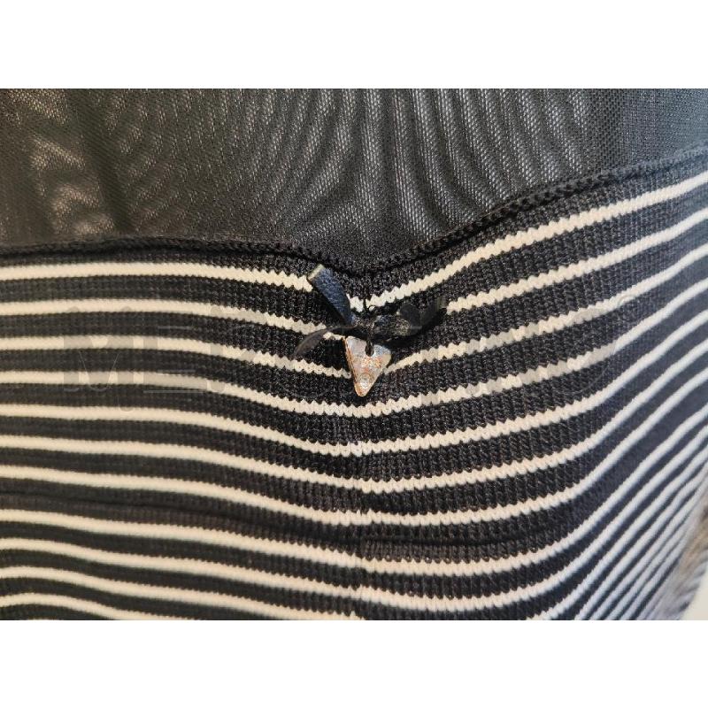 ABITO DONNA GUESS CANOTTA NERA E RIGHE  | Mercatino dell'Usato Vinci - fraz. sovigliana 2