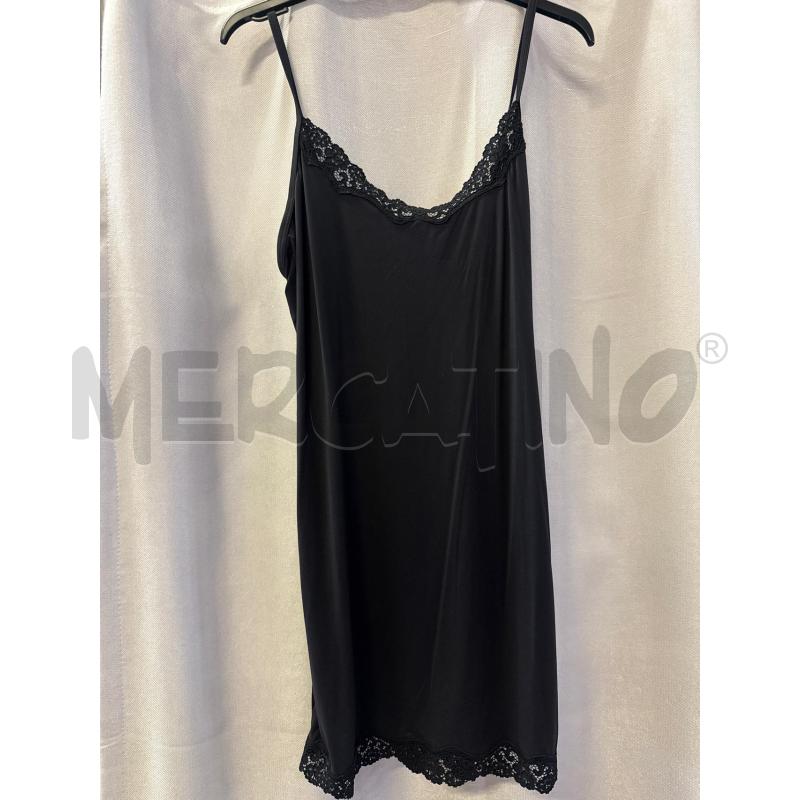 ABITO DONNA GUESS NERO TG.XL LACCINI SCOLLO E FONDO PIZZO | Mercatino dell'Usato Vinci - fraz. sovigliana 1