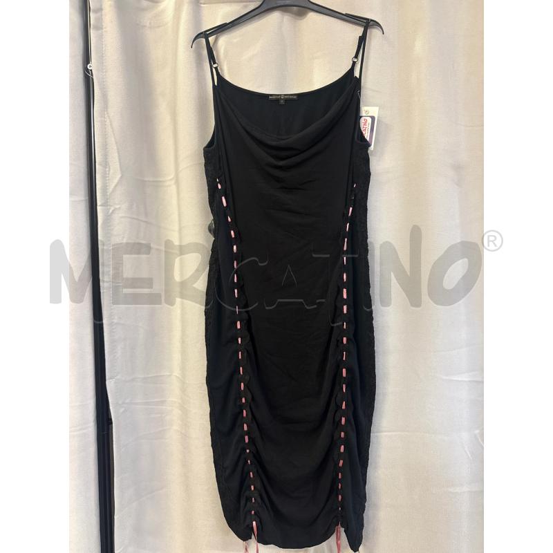 ABITO DONNA KOSAMUI NERO LACCINI NASTRINI ROSA TG.M | Mercatino dell'Usato Vinci - fraz. sovigliana 1