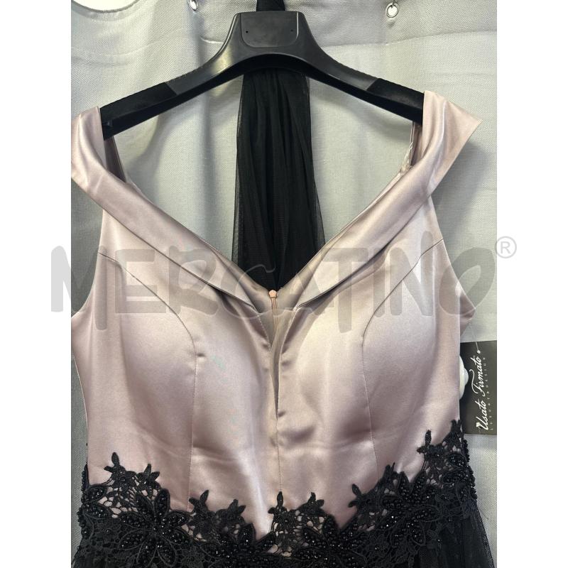 ABITO DONNA LANCETTI LILLA GONNA TULLE NERO TG.48 | Mercatino dell'Usato Vinci - fraz. sovigliana 2