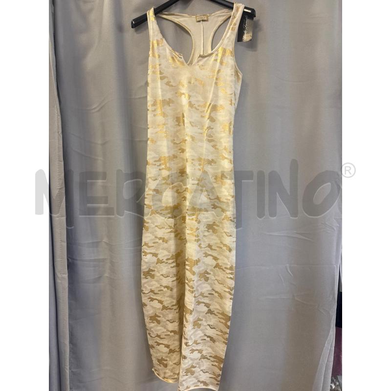 ABITO DONNA MET MACULATO DORATO CANOTTA TG.XS | Mercatino dell'Usato Vinci - fraz. sovigliana 1