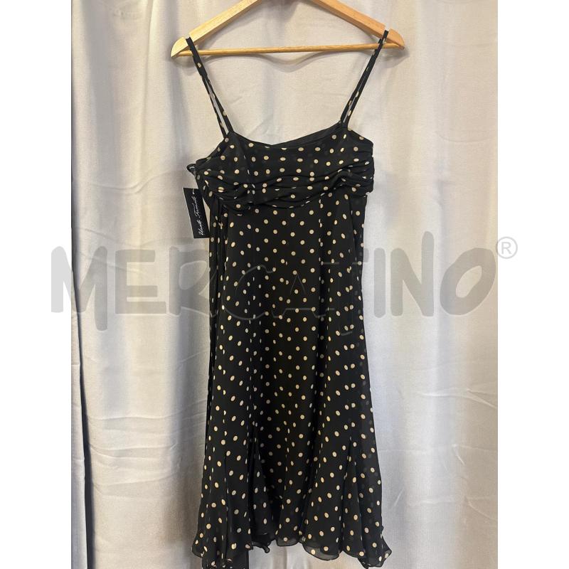 ABITO DONNA MIMMINA NERO POIS PANNA TG.46 | Mercatino dell'Usato Vinci - fraz. sovigliana 1