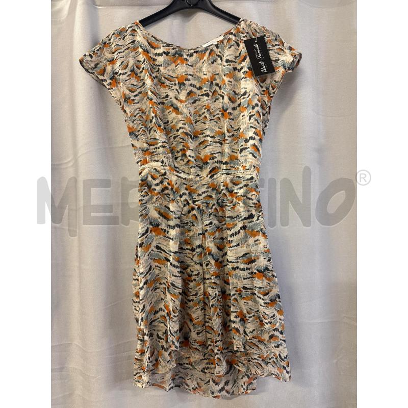 ABITO DONNA PATRIZIA PEPE BEIGE DISEGNI ARANCIO TG.40 | Mercatino dell'Usato Vinci - fraz. sovigliana 1