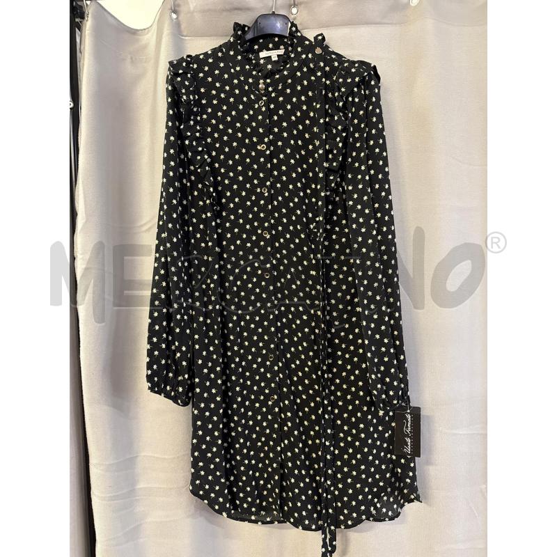 ABITO DONNA PATRIZIA PEPE NERO FIORELLINI BIANCHI TG.40 | Mercatino dell'Usato Vinci - fraz. sovigliana 1