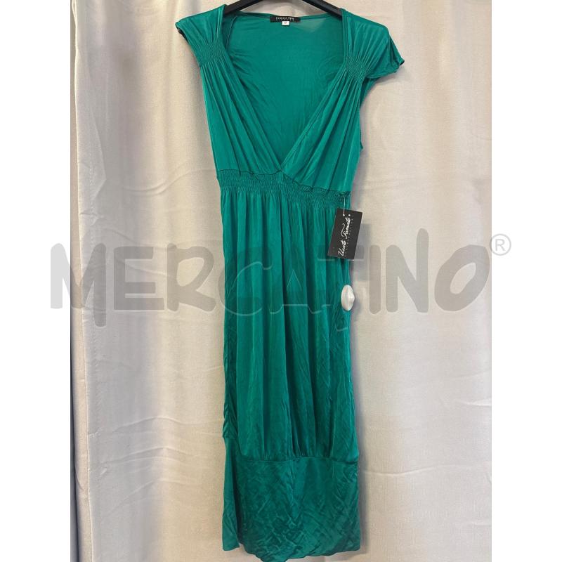 ABITO DONNA PATRIZIA PEPE VERDE TG.U SCOLLO A V  | Mercatino dell'Usato Vinci - fraz. sovigliana 1