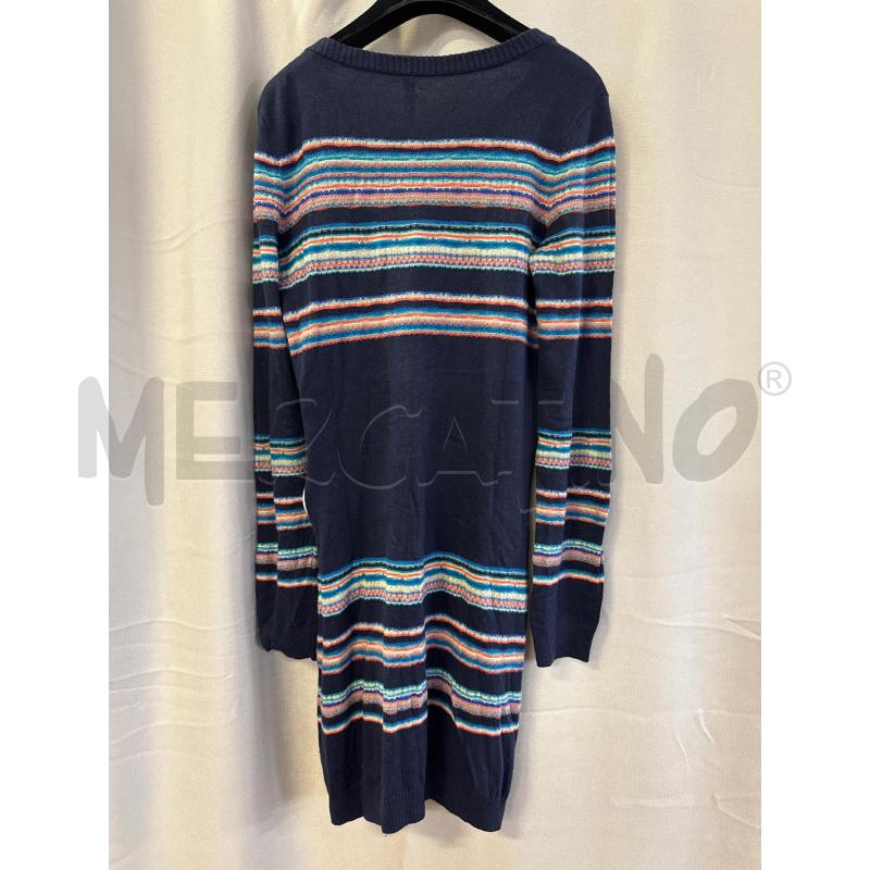 ABITO DONNA PEPE JEANS BLU RIGHE ARANCIO PANNA TG.M | Mercatino dell'Usato Vinci - fraz. sovigliana 2