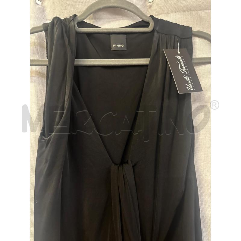 ABITO DONNA PINKO CANOTTA NERO RIPRESO TG.XS | Mercatino dell'Usato Vinci - fraz. sovigliana 2