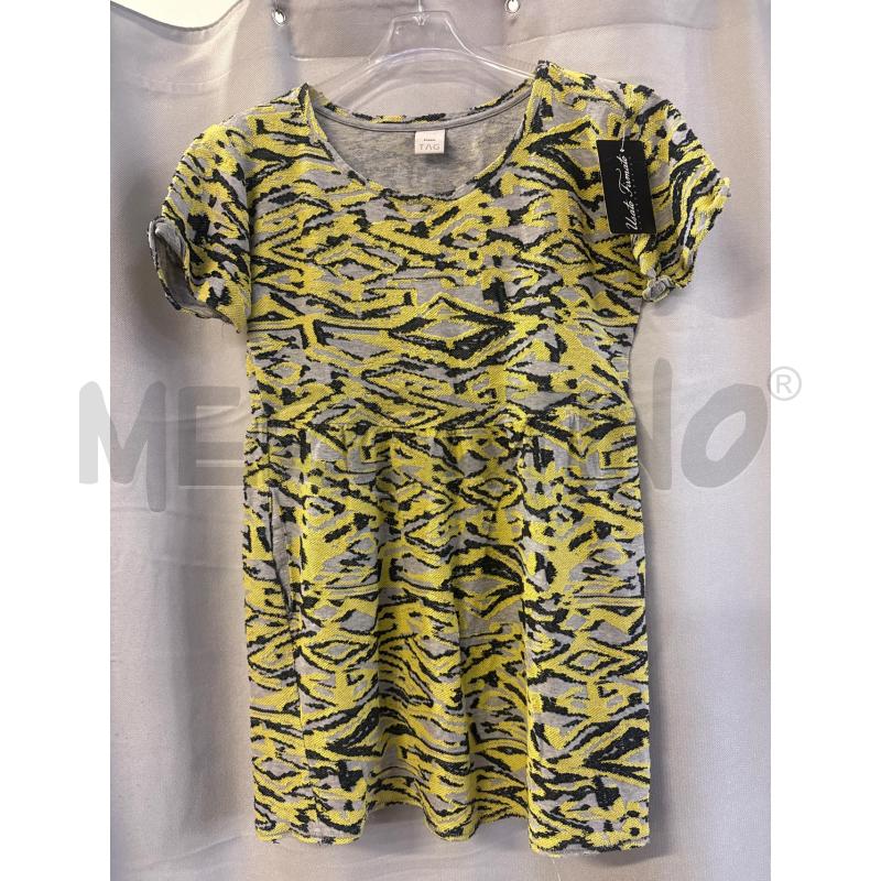 ABITO DONNA PINKO TAG ZEBRATO GRIGIO GIALLO SENZA TG | Mercatino dell'Usato Vinci - fraz. sovigliana 1