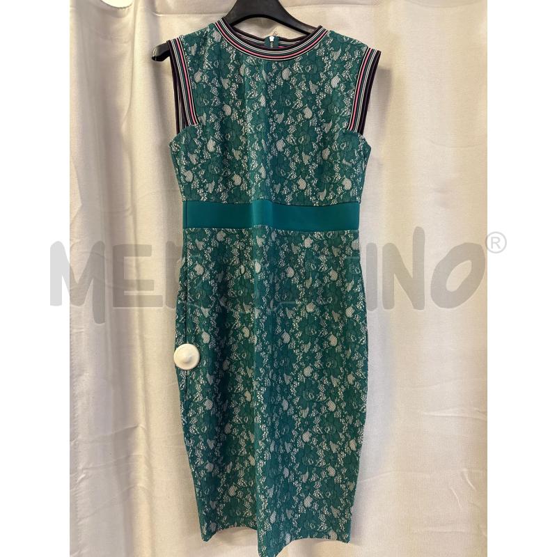 ABITO DONNA SPORTMAX PIZZO VERDE ZIP DIETRO TG.M | Mercatino dell'Usato Vinci - fraz. sovigliana 1