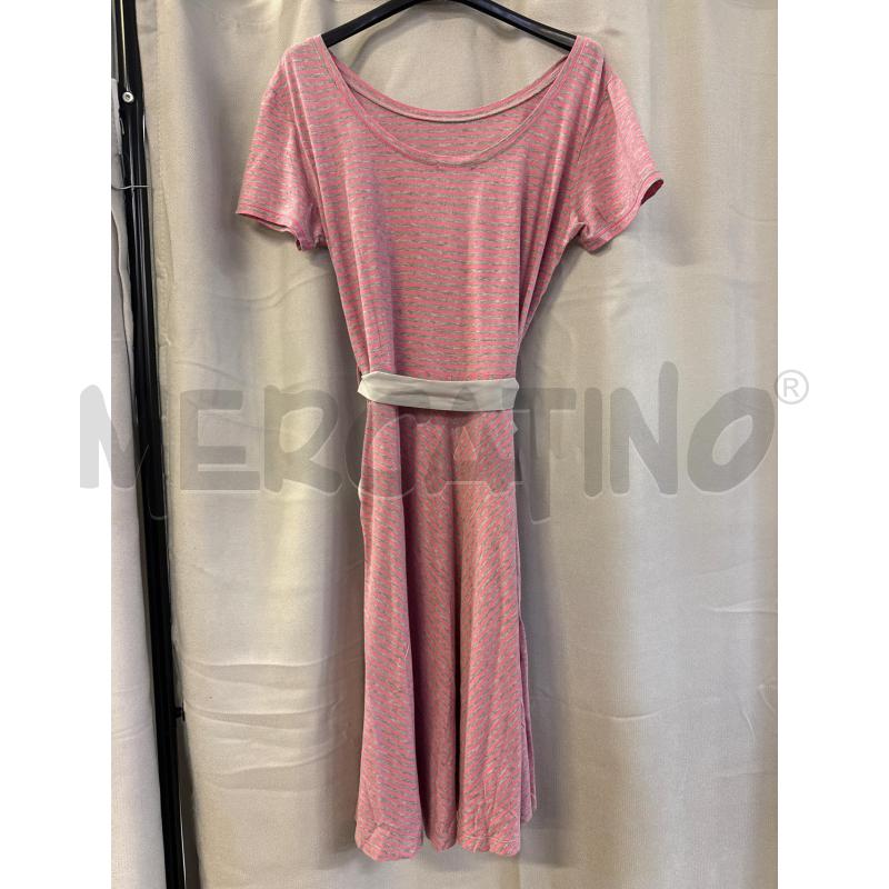 ABITO DONNA SUN68 TG.M RIGHE ROSA GRIGIE  | Mercatino dell'Usato Vinci - fraz. sovigliana 1