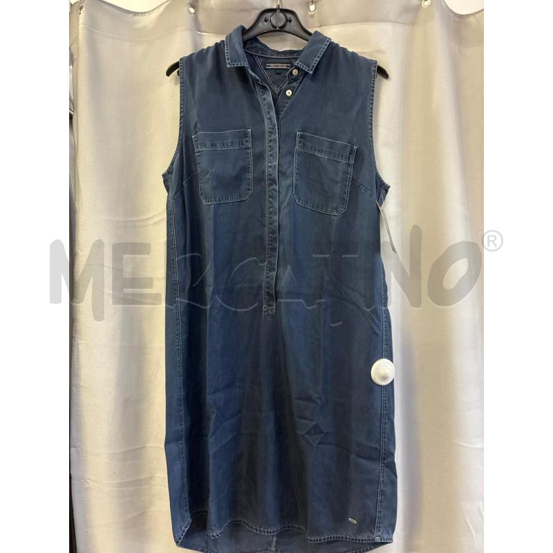 ABITO DONNA TOMMY HILFIGER CANOTTA JEANS TG.8 | Mercatino dell'Usato Vinci - fraz. sovigliana 1