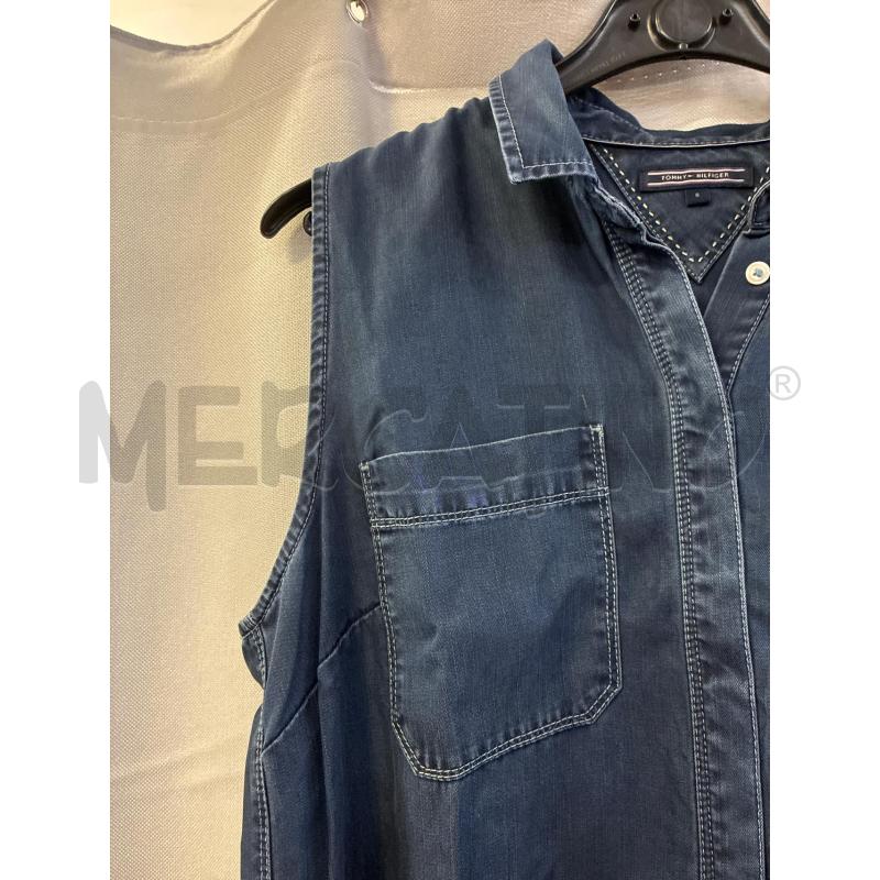 ABITO DONNA TOMMY HILFIGER CANOTTA JEANS TG.8 | Mercatino dell'Usato Vinci - fraz. sovigliana 2