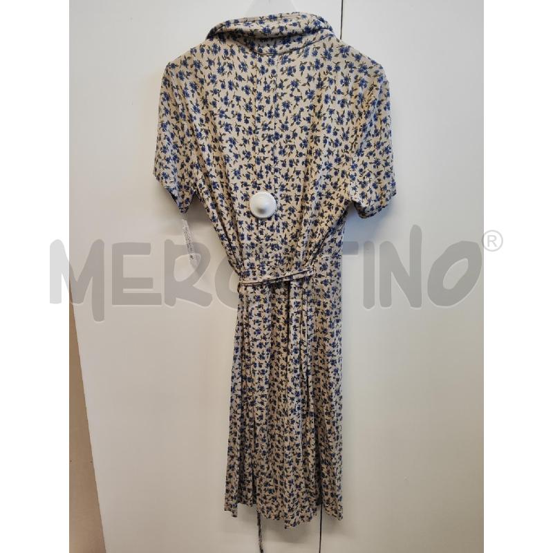 ABITO DONNA TWIN SET BEIGE FIORELLINI BLU TG.M | Mercatino dell'Usato Vinci - fraz. sovigliana 3