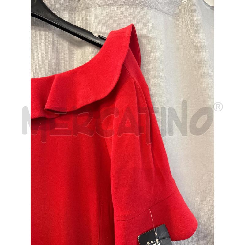 ABITO DONNA TWIN SET ROSSO SCOLLO GALA TG.42 | Mercatino dell'Usato Vinci - fraz. sovigliana 2