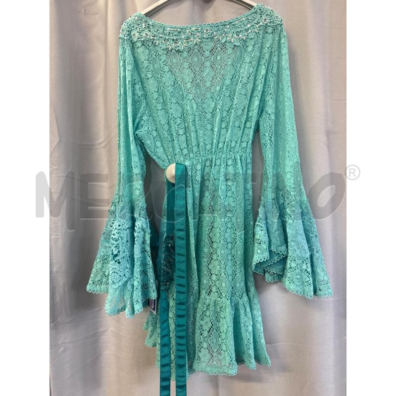 ABITO DONNA # ANTICA SARTORIA PIZZO VERDE TG.ONE | Mercatino dell'Usato Vinci - fraz. sovigliana 3