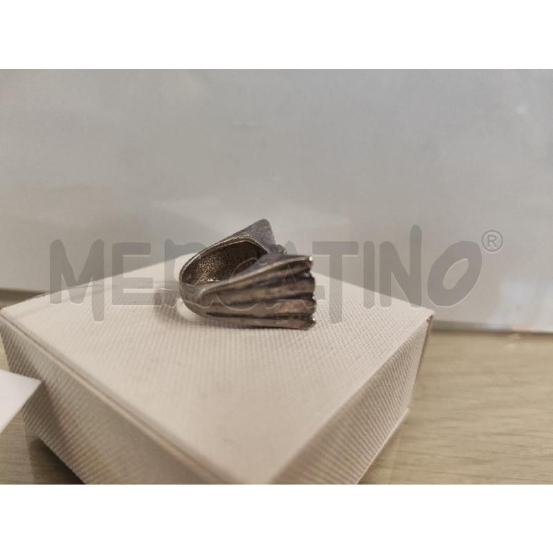 ANELLO DONNA ARGENTATO FIOCCO CON STRASS | Mercatino dell'Usato Vinci - fraz. sovigliana 2