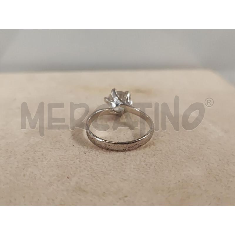 ANELLO DONNA ARGENTATO STRASS  | Mercatino dell'Usato Vinci - fraz. sovigliana 2