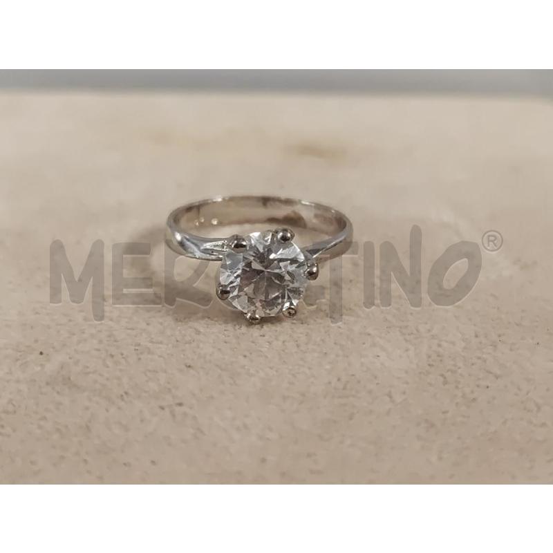 ANELLO DONNA ARGENTATO STRASS  | Mercatino dell'Usato Vinci - fraz. sovigliana 3