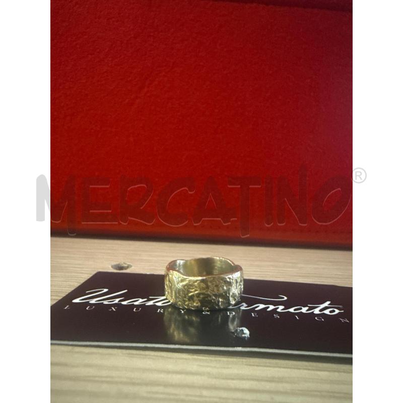 ANELLO DONNA VESTOPAZZO FASCIA MARTELLATA  | Mercatino dell'Usato Vinci - fraz. sovigliana 1