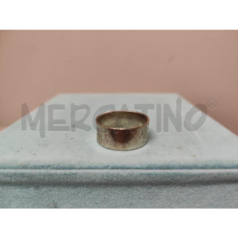 ANELLO FASCIA ARGENTATO | Mercatino dell'Usato Vinci - fraz. sovigliana 2