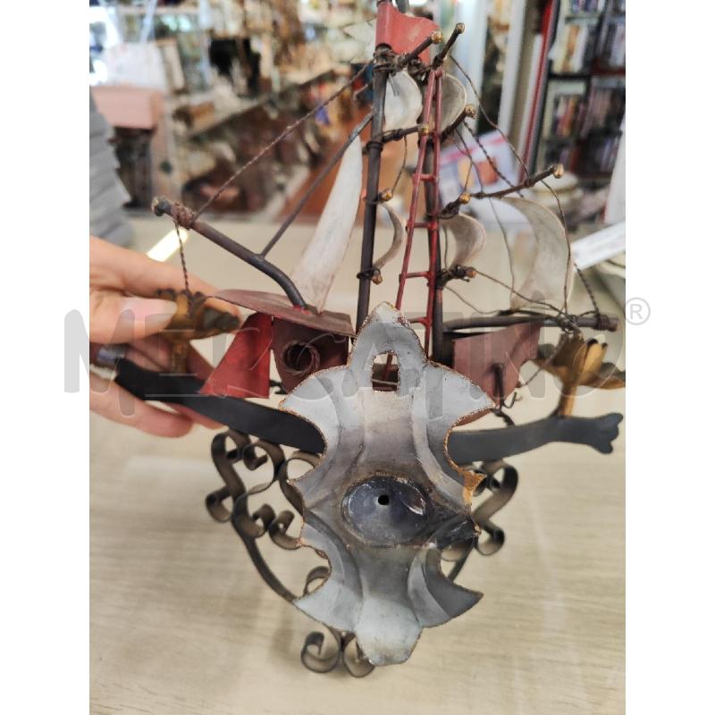 APPLIQUE METALLO VELIERO | Mercatino dell'Usato Vinci - fraz. sovigliana 2
