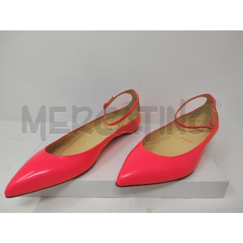 BALLERINA LOUBOUTIN ROSA N.38.5 NUOVE | Mercatino dell'Usato Vinci - fraz. sovigliana 1