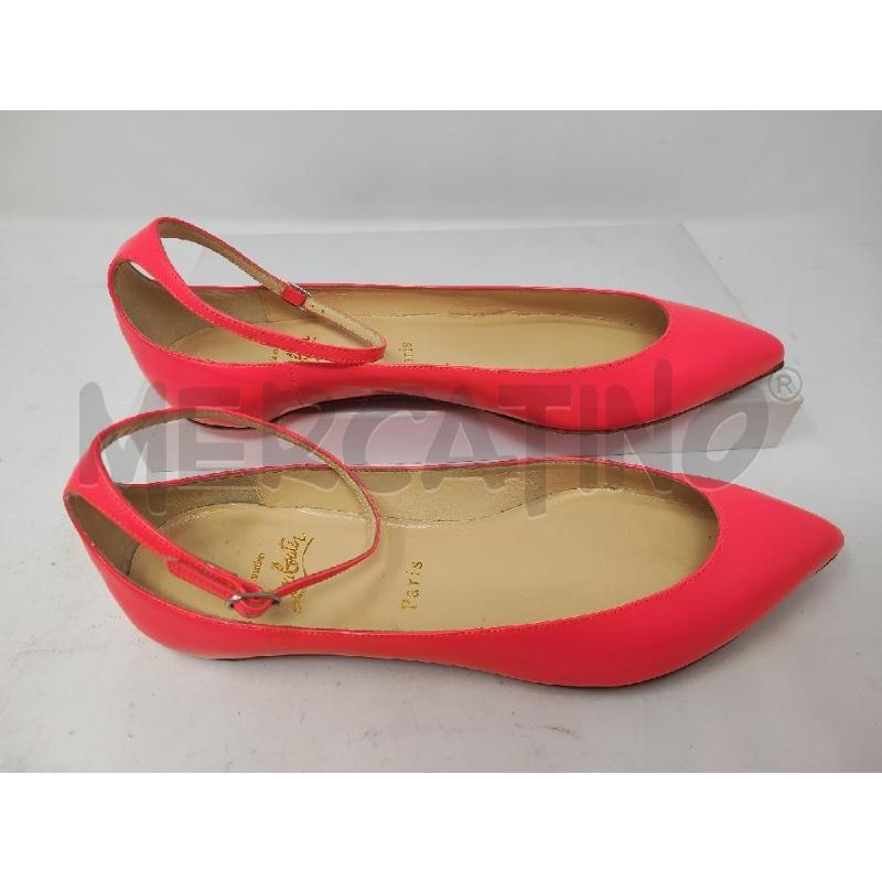 BALLERINA LOUBOUTIN ROSA N.38.5 NUOVE | Mercatino dell'Usato Vinci - fraz. sovigliana 5