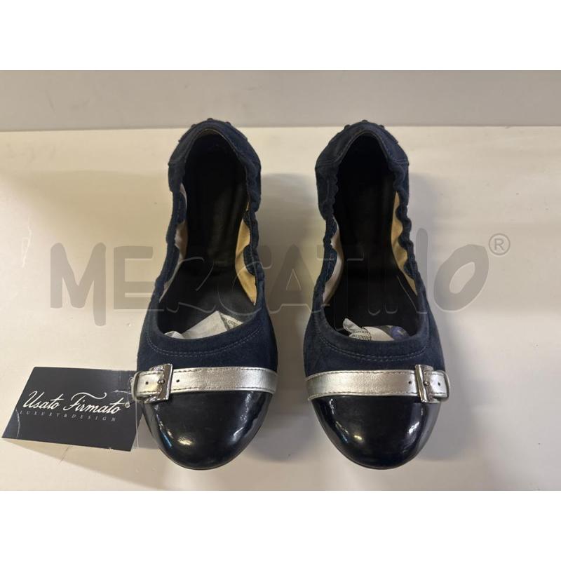 BALLERINA TOD'S BLU PUNTA LUCIDA N.37 | Mercatino dell'Usato Vinci - fraz. sovigliana 1