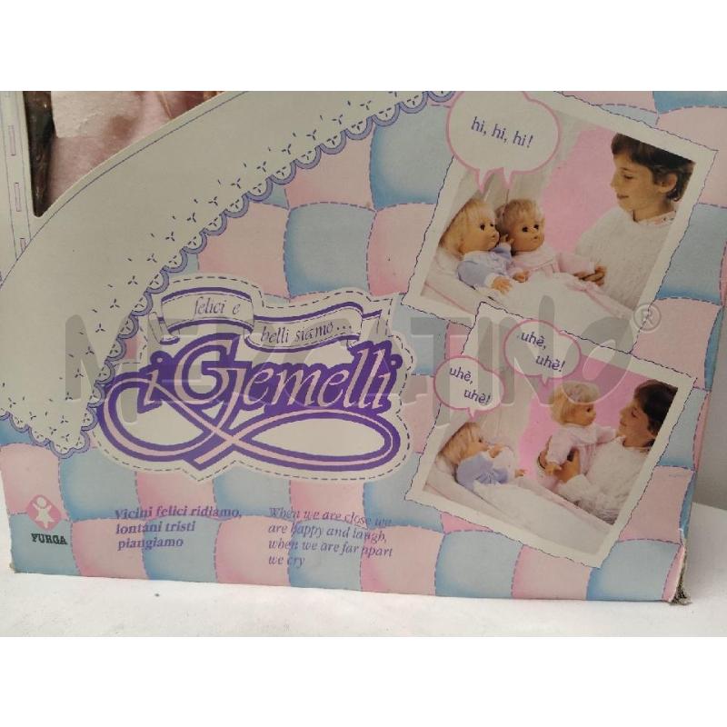 BAMBOLOTTI GEMELLI FURGA NUOVI VINTAGE | Mercatino dell'Usato Vinci - fraz. sovigliana 3