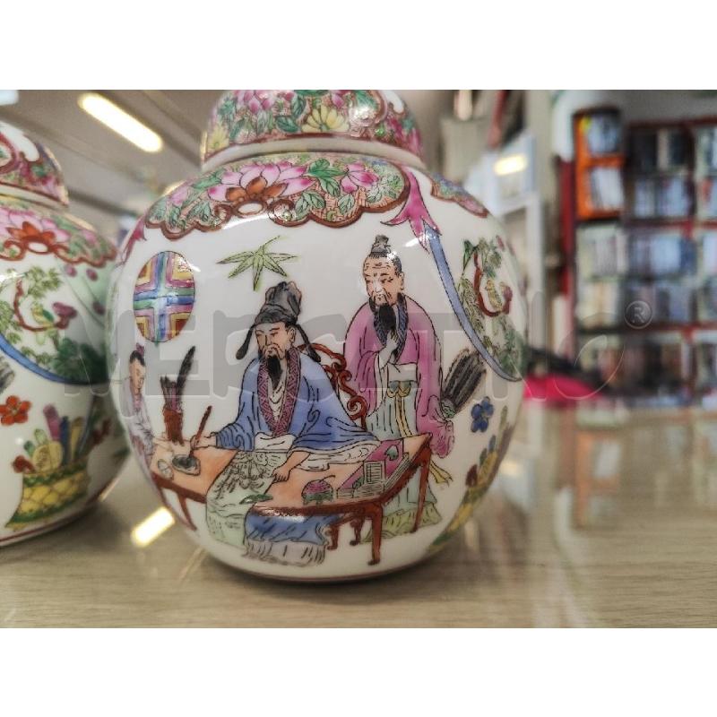 BARATTOLI PZ. 2 CERAMICA CINESI CON TAPPO | Mercatino dell'Usato Vinci - fraz. sovigliana 2
