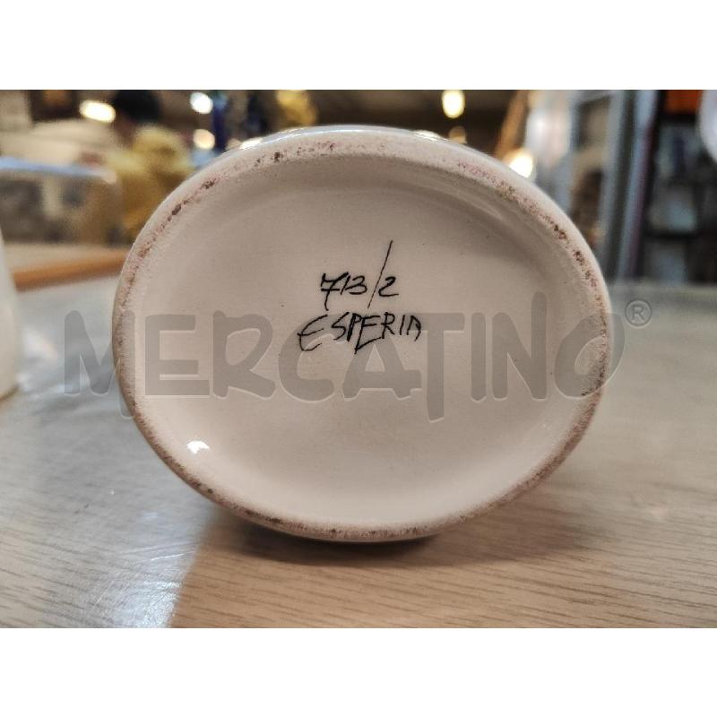 BARATTOLI PZ. 2 CERAMICA ESPERIA THE CAMOMILLA FIORI BLU | Mercatino dell'Usato Vinci - fraz. sovigliana 2