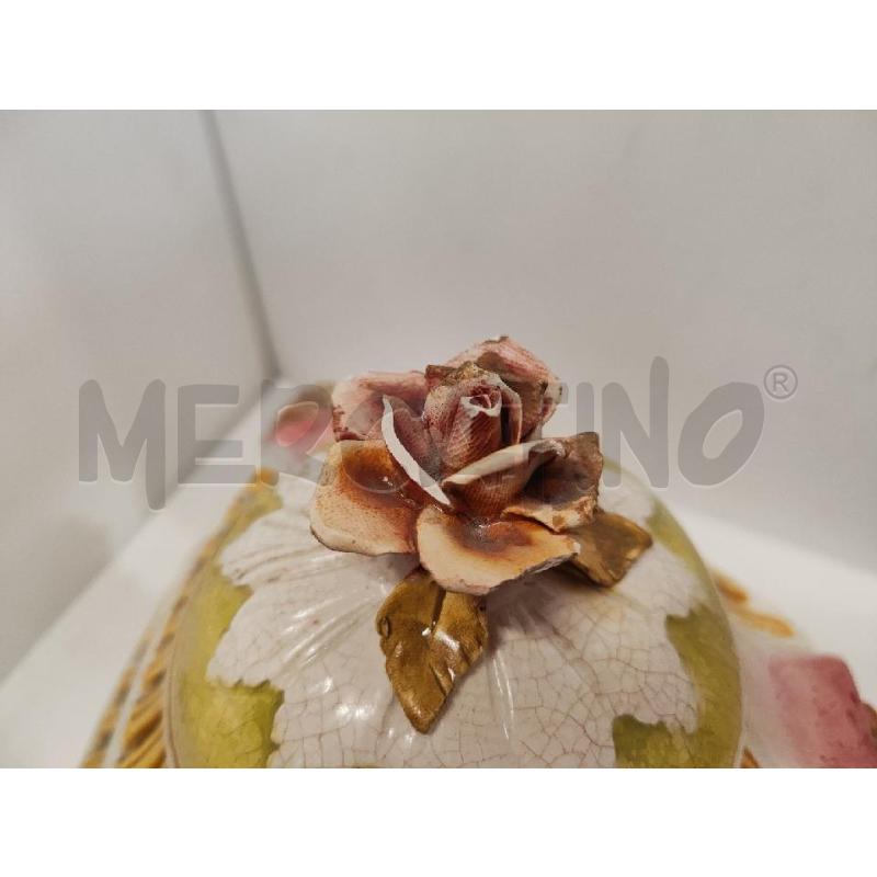 BARATTOLO CERAMICA BASSANO TRIANGOLARE CON TAPPO | Mercatino dell'Usato Vinci - fraz. sovigliana 3