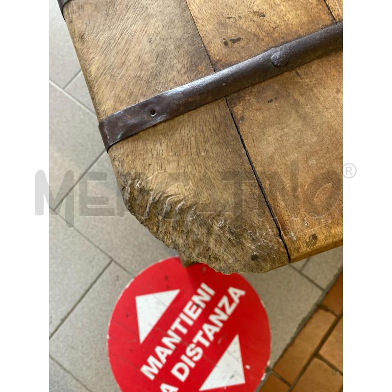 BAULE ETNICO IN LEGNO CON BORCHIE | Mercatino dell'Usato Vinci - fraz. sovigliana 3