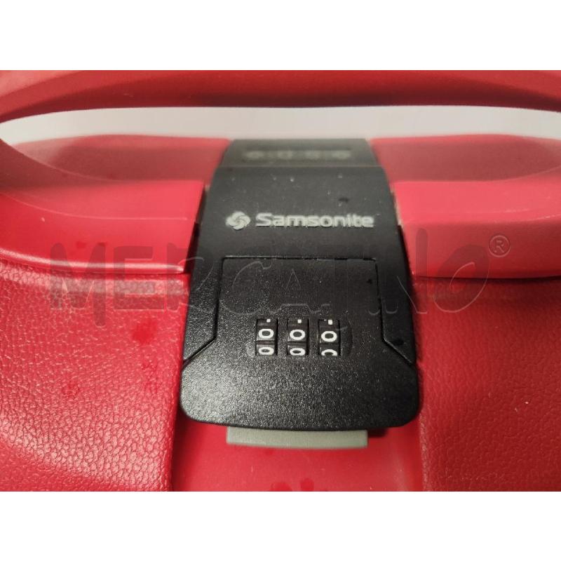 BEAUTY CASE SAMSONITE RIGIDO ROSSO COMB.000 | Mercatino dell'Usato Vinci - fraz. sovigliana 2