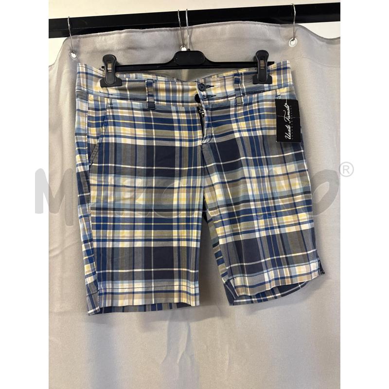 BERMUDA DONNA ABERCROMBIE QUADRI BLU TG.4 | Mercatino dell'Usato Vinci - fraz. sovigliana 1