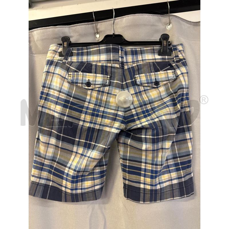 BERMUDA DONNA ABERCROMBIE QUADRI BLU TG.4 | Mercatino dell'Usato Vinci - fraz. sovigliana 2