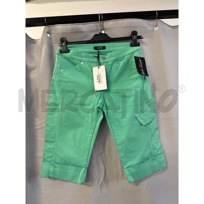 BERMUDA DONNA VERSACE VERDI NUOVI N.38 | Mercatino dell'Usato Vinci - fraz. sovigliana 1