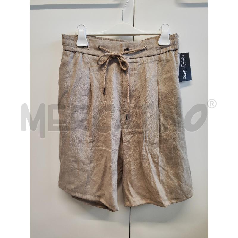 BERMUDA UOMO GIORGIO ARMANI LINO BEIGE SENZA TG. | Mercatino dell'Usato Vinci - fraz. sovigliana 1
