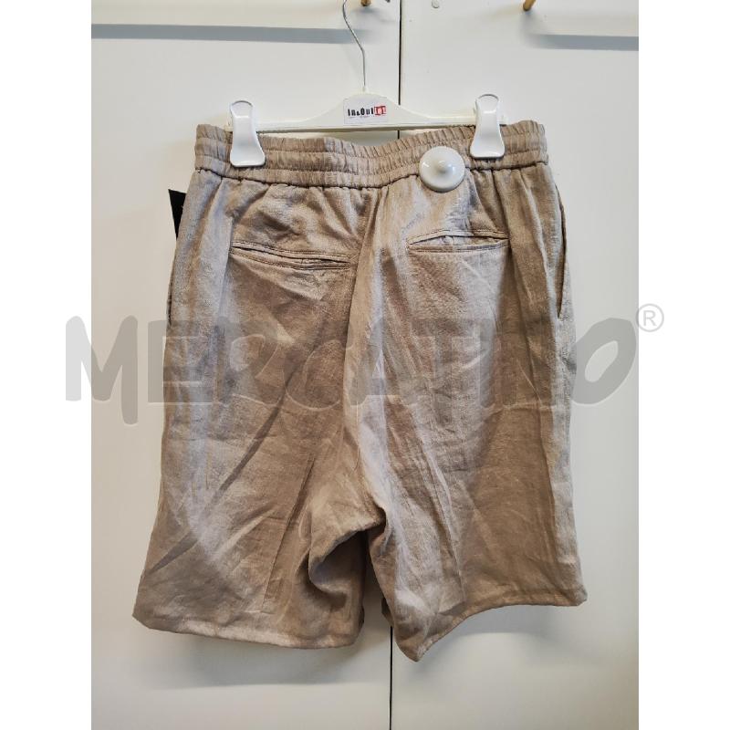 BERMUDA UOMO GIORGIO ARMANI LINO BEIGE SENZA TG. | Mercatino dell'Usato Vinci - fraz. sovigliana 2
