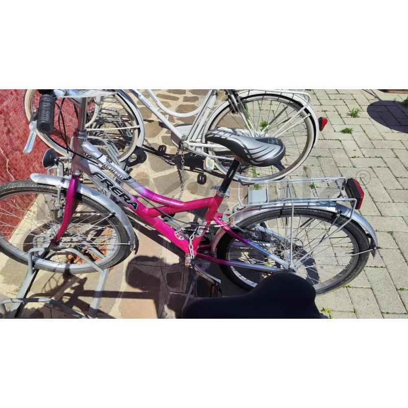 BICICLETTA DONNA FRERA ROSA GRIGIA | Mercatino dell'Usato Vinci - fraz. sovigliana 1