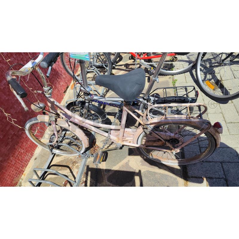 BICICLETTA DONNA GRAZIELLA BOTTECCHIA ROSA UN PO ARRUGGINITA  | Mercatino dell'Usato Vinci - fraz. sovigliana 1