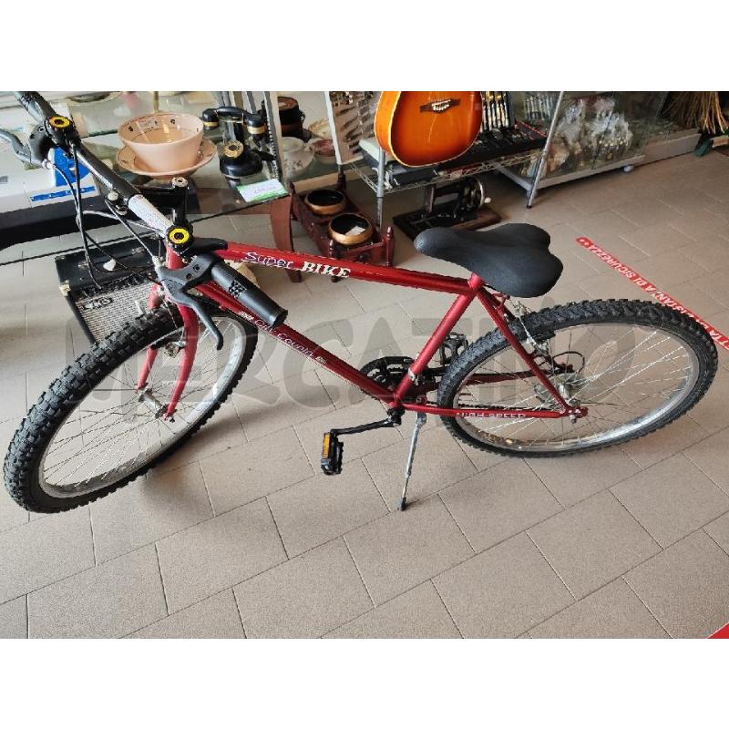 BICICLETTA UOMO CITY COUNTRY ROSSA | Mercatino dell'Usato Vinci - fraz. sovigliana 1