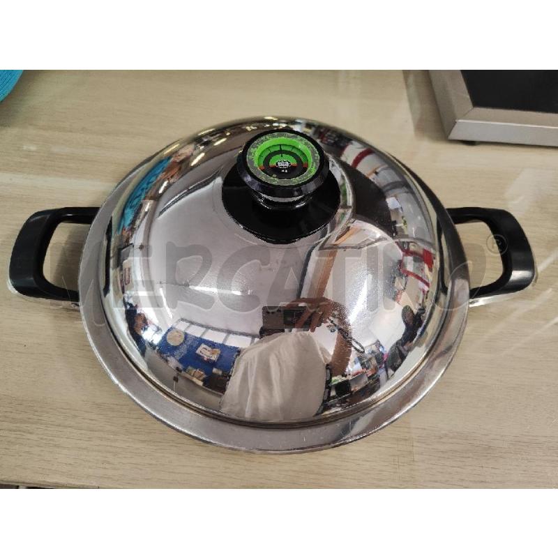 BISTECCHIERA AMC + COPERCHIO BOMBATO 28CM | Mercatino dell'Usato Vinci - fraz. sovigliana 1