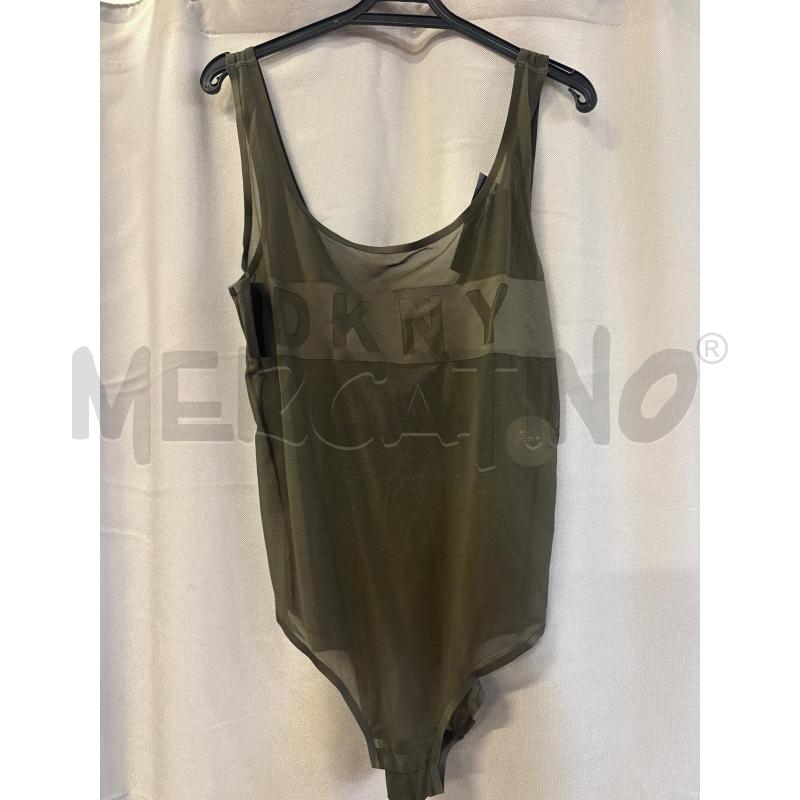 BODY DONNA DKNY VERDE TG.L | Mercatino dell'Usato Vinci - fraz. sovigliana 1