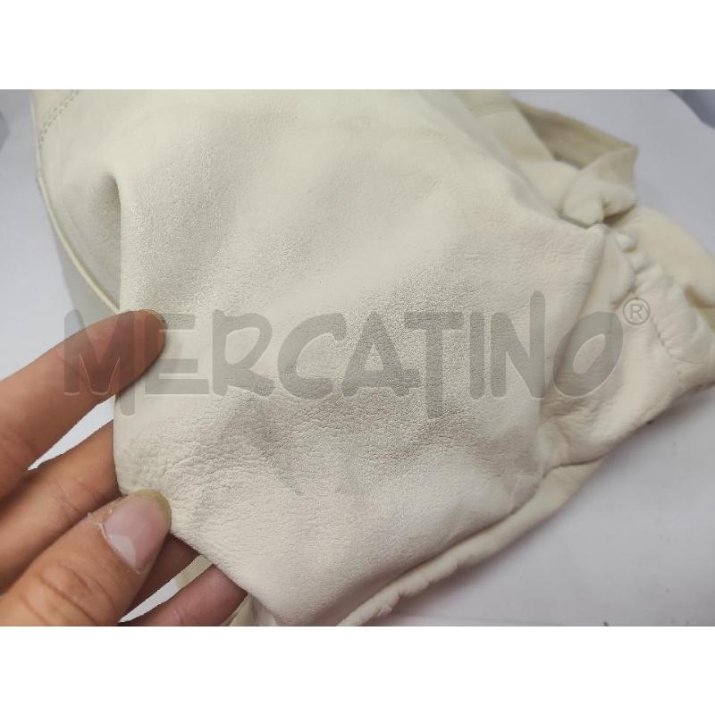 BORSA DONNA ALBERTO GOZZI PELLE PANNA | Mercatino dell'Usato Vinci - fraz. sovigliana 5