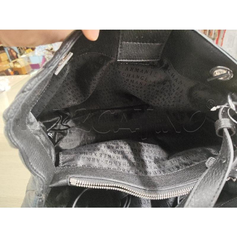 BORSA DONNA ARMANI EXCHANGE TRAPUNTATA NERA | Mercatino dell'Usato Vinci - fraz. sovigliana 4