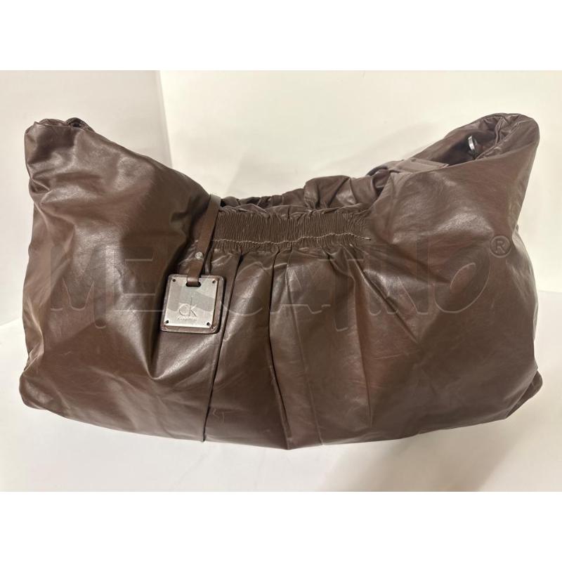 BORSA DONNA CK PELLE BEIGE NUOVA | Mercatino dell'Usato Vinci - fraz. sovigliana 1