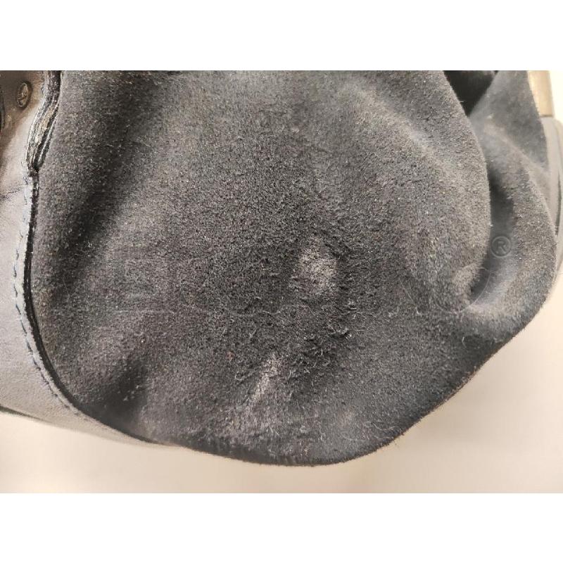 BORSA DONNA CNC COSTUME NATIONAL SCAMOSCIATA BLU MORSETTO | Mercatino dell'Usato Vinci - fraz. sovigliana 2